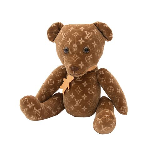 louis vuitton do do monogram teddy bear|2005 Louis Vuitton doudou.